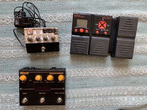 Markbass Super Synth, Zoom B1Xon (verkauft), Eden I-90 Bass Chorus
