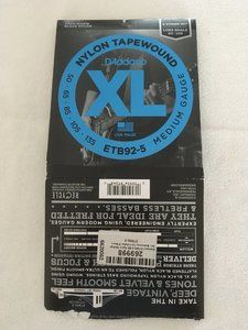 D’Addario Saitensatz für fünfsaitigen E-Bass unschlagbar preiswert!