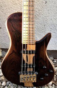 Magnus Krempel Custom 5-Saiter Single Cut, Rio Palisander