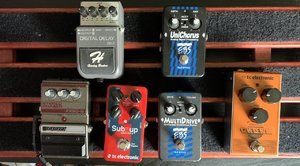 Diverse Pedale ( EBS, DOD, TC Electronics)