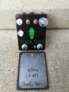 Fuzzrocious Cicada Fuzz V3 Pedal