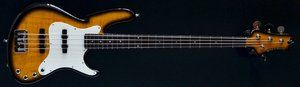 Jazz Bass WOOD & TRONICS EJ4 Sunburst