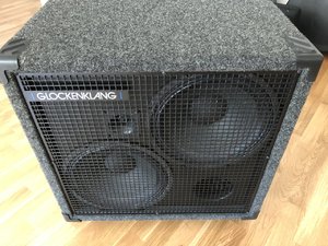 Glockenklang Double Light Bassbox mit zwei 12" Speakern und einem regelbaren Hochtöner