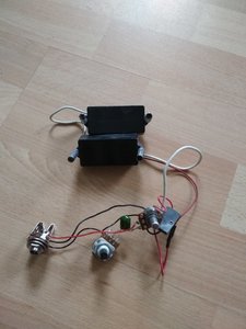 EMG Pickup aktiver Split Coil