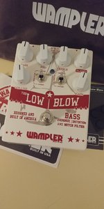Wampler Low Blow Bass Overdrive (Made in USA), vielseitiger Premium-Drive in 1A Zustand. - Gotta go!