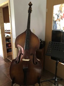 Kontrabass Christopher, mit Zubehör, Mensur 3/4