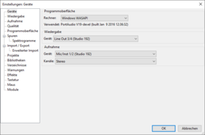 02-Audacity-Geräteeinstellungen, WASAPI-Treiber wählen.png