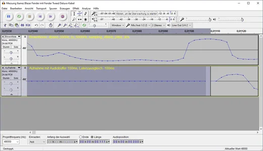 03-Trennen und Auswahl des Stille-Abschnitts links zeigt Länge von 0,111 s, offenbar einschlie...png 03-Trennen und Auswahl des Stille-Abschnitts links zeigt Länge von 0,111 s, offenbar einschlie...png