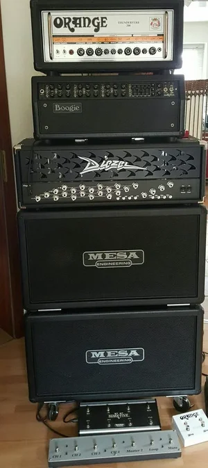 Orange Thunderverb 200 MesaBoogie Mark5 Diezel Hagen.webp