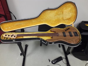 Warmoth Jazz Bass fretless ohne Tropenholz