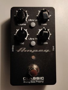 Ampeg classic Analog Bass Preamp