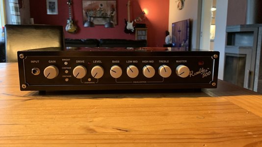 FENDER Rumble 500 V3 Amp Head NEU!