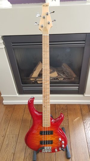 De Gier Origin Deluxe e Bass - Dutch handmade bass