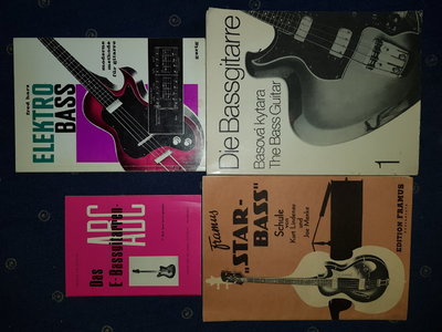 Lehrbücher für Bass, Resterampe..