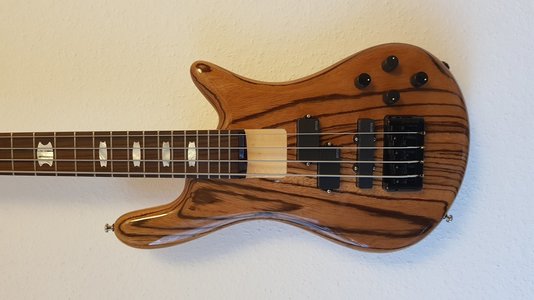Spector Rebop 4 DLX Zebrano High Gloss "Absolut neuwertig"