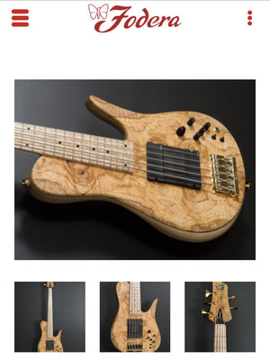 Fodera Imperial Richard Bona Bass