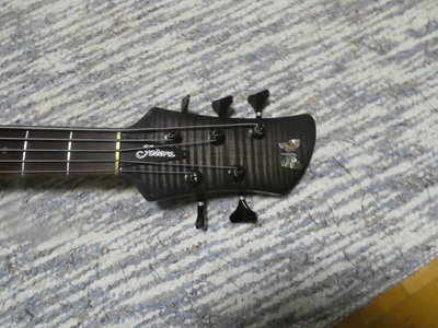 Fodera monarch custom flame maple