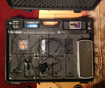 Pedal Board Behringer PB1000 & ErnieBall Volume Pedal