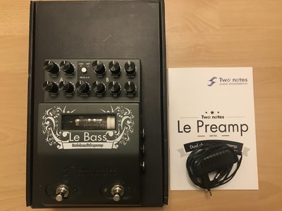 Two Notes LE BASS - Dual Channel Pre-Amp