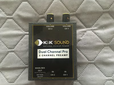 K&K Dual Channel Pro Preamp
