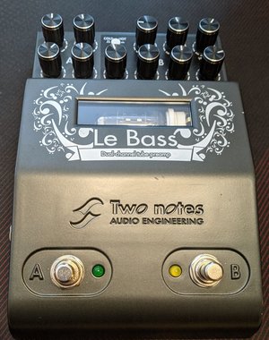 Two Notes Le Bass Dual Channel Preamp