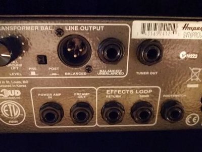 Ampeg svt pro 6