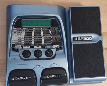 DigiTech BP200 Modeling Bass Processor
