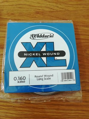 Daddarios 160er XL Einzelsaite