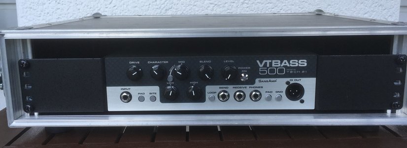 Verkauft! VT 500 Bass incl. Rack und incl. Versand