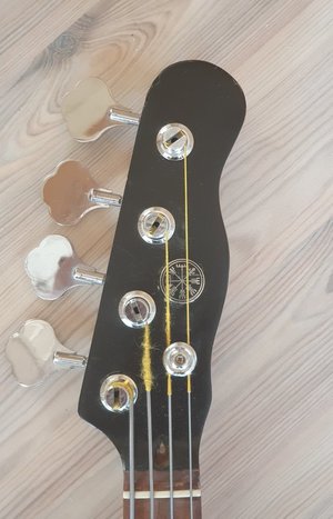 Frankenstein Alder/Maple/ Yamahas Precision Bass Pickup