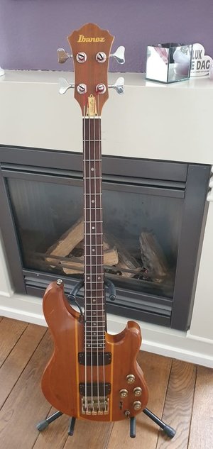 Rare Ibanez Studio ST 824 1980 Natural with original hardcase
