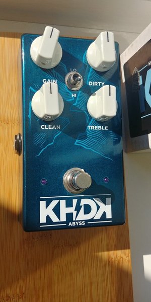 KHDK Abyss Bass Overdrive, handmade in USA, sehr guter gebrauchter Zustand.