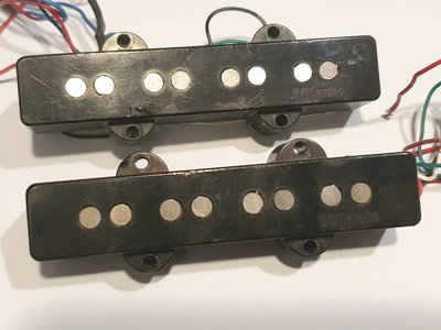 Dimarzio DP 148 und DP 147 Ultra Jazz Bass Pickup (SET = DP 149)! schwarz