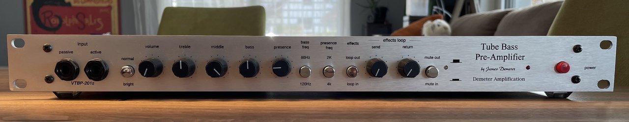 Demeter vtbp-201s Röhren-Preamp