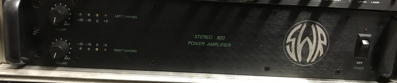 SWR Stereo800 Endstufe (A/B-Verstärker)
