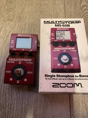 MXR Bass Fuzz, SGS 3goes1, Zoom MS60B