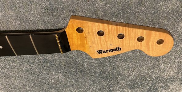 Warmoth Jazz Bass Neck Hals Licensed by Fender