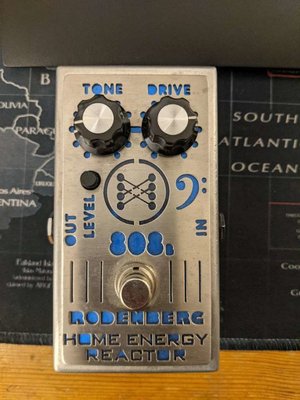 Rodenberg GAS 808B HER Overdrive Pedal E-Bass CUSTOM SHOP