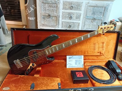 Fender Custom Shop Reggie Hamilton Jazz Bass V inkl. Nordstrand Pickups Upgrade