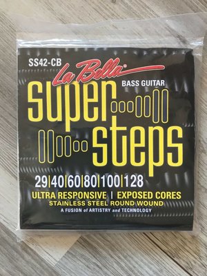 La Bella SuperSteps SS42-CB Saiten für 6-saitgen bass