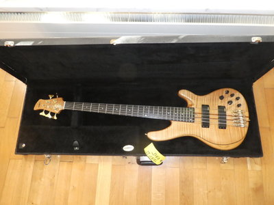 yamaha trbII 5 strings flame maple