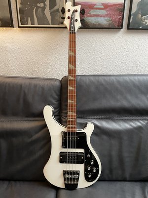 Verkauft: Rickenbacker 4003 weiß 1996 mit Original Koffer