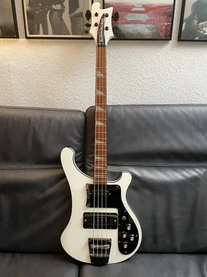 Verkauft: Rickenbacker 4003 weiß 1996 mit Original Koffer