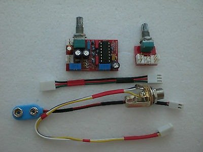 Boogie man pickups and preamp