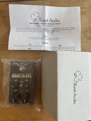 3 Leaf Audio - Doom 1 mit OVP - PRICEDROP