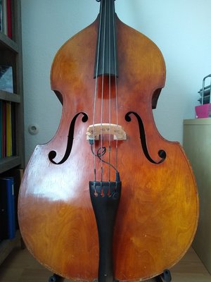 1950er Mittenwalder Sperrholzbass