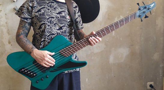 Dingwall D Roc 5 Saiter Aquamarine