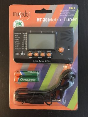 MT-30 Metro-Tuner - Musedo - Chromatisches Stimmgerät, Metronom, Tone Generator - 3 in 1 - NEU!