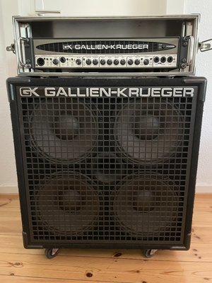 Gallien Krueger 700 RB ll + 410SBX-II bass speaker