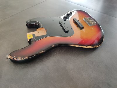 Fender Jaco body aged